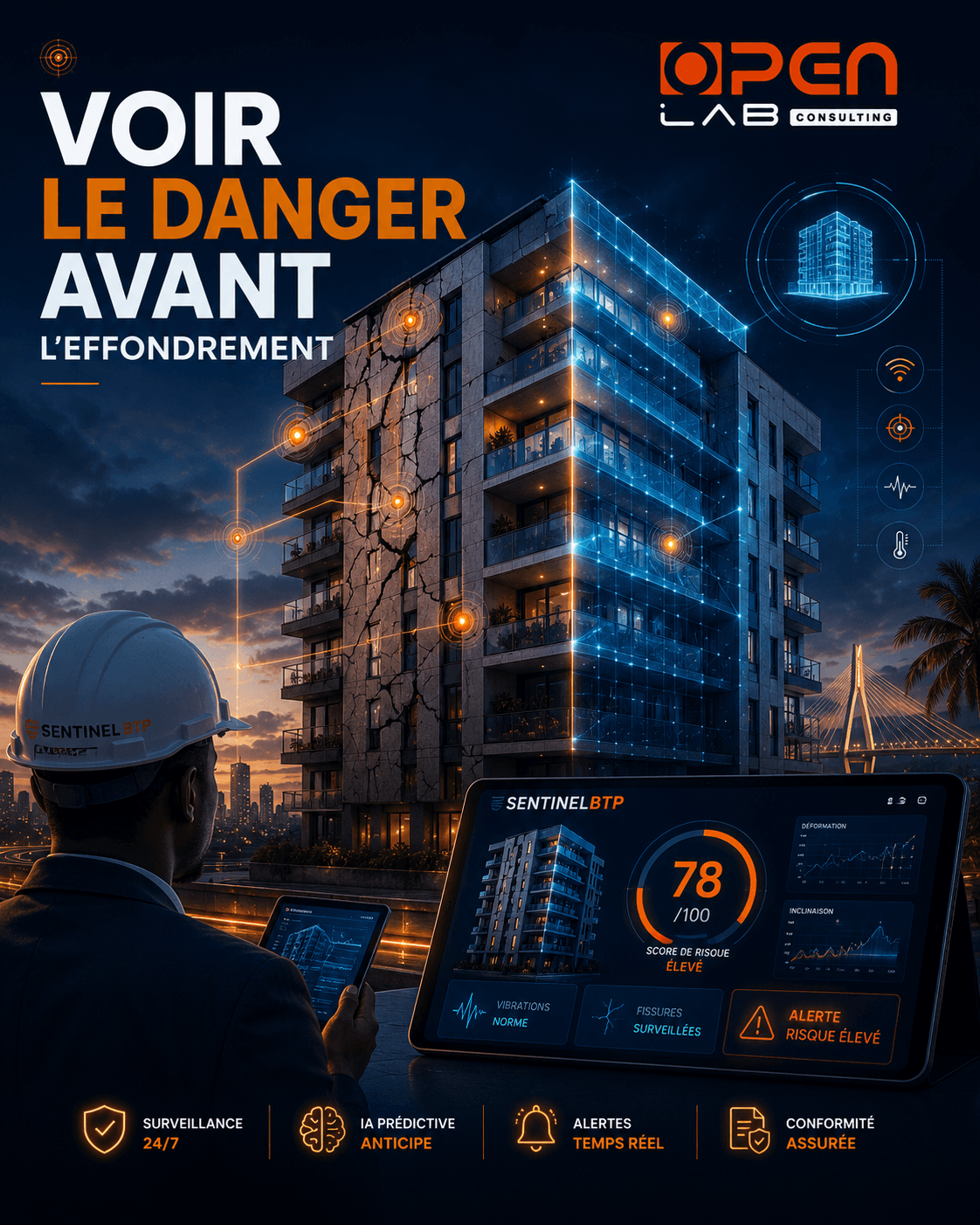 Capture d’écran SentinelBTP